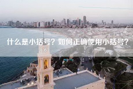 什么是小括号？如何正确使用小括号？