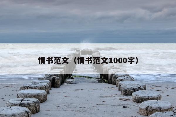 情书范文（情书范文1000字）