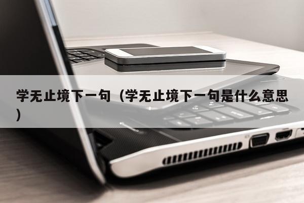 学无止境下一句（学无止境下一句是什么意思）