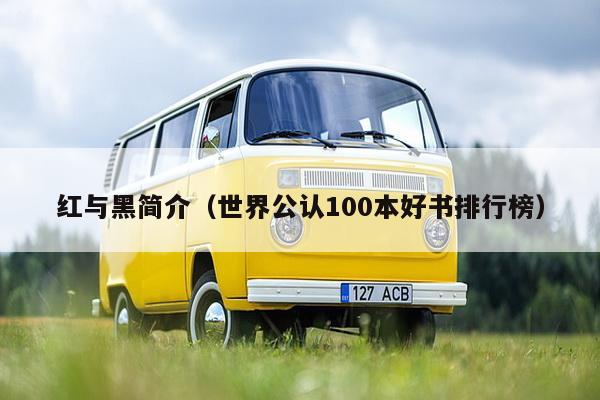 红与黑简介（世界公认100本好书排行榜）